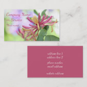 Foto van Honeysuckle Visitekaartje (Voorkant / Achterkant)