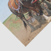 Foto van Horse Clydesdale Farming Tissuepapier (Detail)