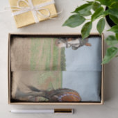 Foto van Horse Clydesdale Farming Tissuepapier (Geschenk)