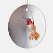 Foto van Hummingbird Flying Keramisch Ornament (Links)
