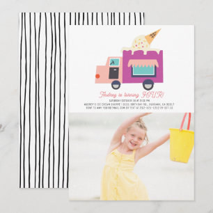 Foto van Ice Cream Truck Birthday Kaart