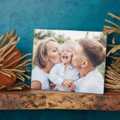 Foto van je eigen familie fotoplaat (Zijkant)