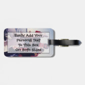 Foto van je Record Fish Bagagelabel (Achterkant horizontaal)