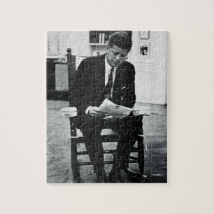 Foto van John F. Kennedy 2 Legpuzzel