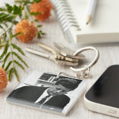 Foto van John F. Kennedy 2 Sleutelhanger (Voorkant Rechts)