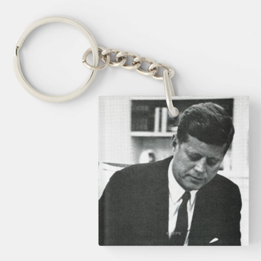 Foto van John F. Kennedy 2 Sleutelhanger (Voorkant)