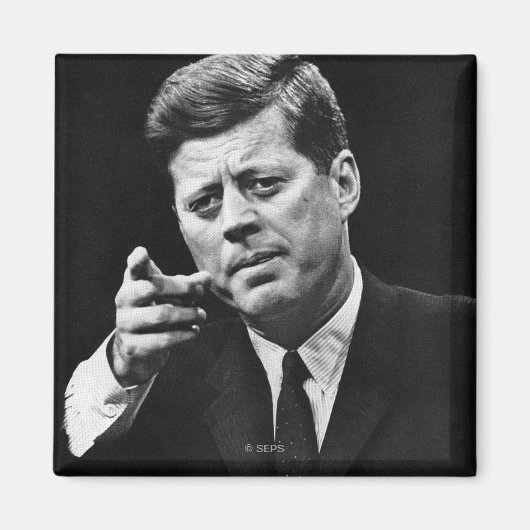 Foto van John F. Kennedy 3 Magneet (Voorkant)