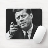 Foto van John F. Kennedy 3 Muismat (Met muis)