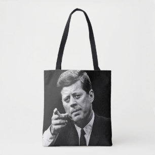 Foto van John F. Kennedy 3 Tote Bag