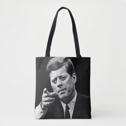 Foto van John F. Kennedy 3 Tote Bag (Voorkant)