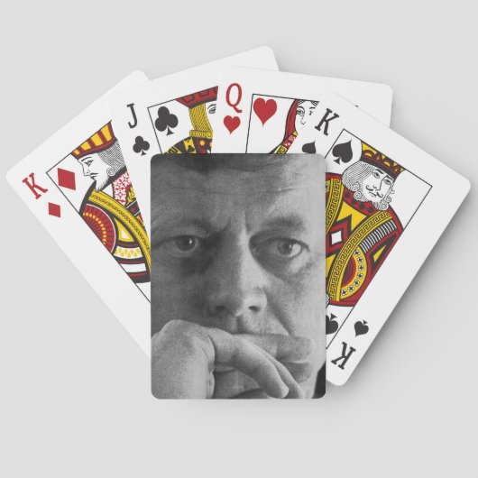 Foto van John F. Kennedy Pokerkaarten (Achterkant)