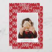 foto van joyful script lichtzinnig kleurrijk (Voorkant / Achterkant)