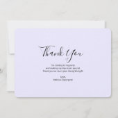 Foto van kleurrijke Macarons Bedankkaart (Achterkant)