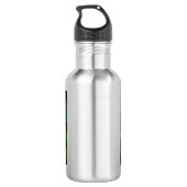 Foto van kleurrijke rozen waterfles (Achterkant)