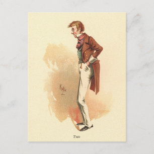 Foto van Kyd van Charles Dickens' Dombey en Son Briefkaart