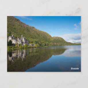 Foto van Kylemore Abbey in Connemara Ierland Briefkaart
