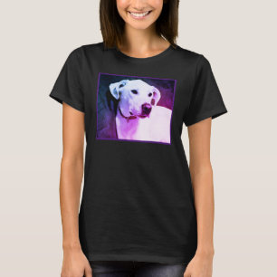 Foto van Labrador Retriever Mix Dog Paarse Lovers T-shirt