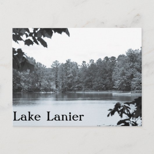Foto van  Lake Lanier Briefkaart (Voorkant)