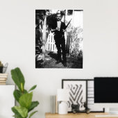 Foto van Lee Harvey Oswald in maart 1963 Poster (Thuiskantoor)