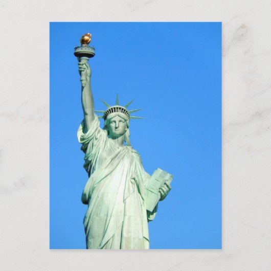 Foto van Liberty New York Briefkaart (Voorkant)