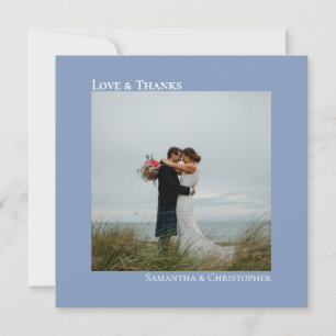 Foto van Liefde & Bedankt Minimalistisch Stusty Bl