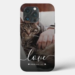 Foto van lieve kattenliefhebber iPhone 13 pro hoesje