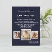 Foto van Life Dark Blue 3 Kaart (Staand voorkant)