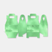 Foto van Light Pastel Green Clouds Bedankdoosjes (Uitgevouwen)