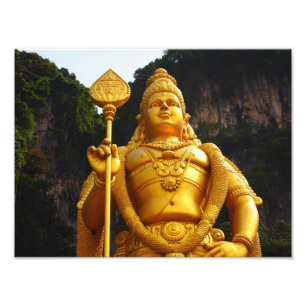 Foto van Lord Murugan Afdruk