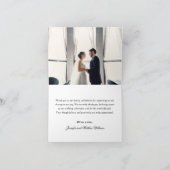 Foto van Love and Bedankt Black and White Wedding (Binnen)