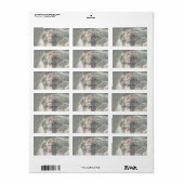 Foto van Love and Gratitude Wedding Etiket (Full Sheet)