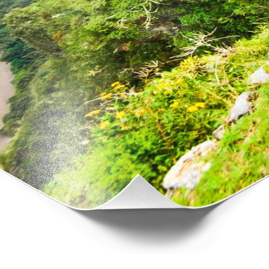 Foto van Machu Picchu Foto Afdruk (Hoek)