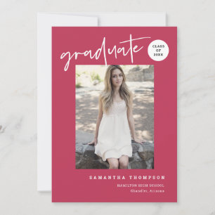 Foto van Magenta School Afstudeerder Modern Minima Kaart