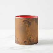 Foto van Mars Surface Planet Mok (Midden)