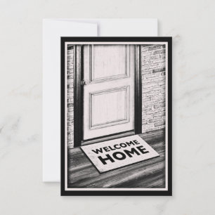 foto van mat bij thuisdeur kaart