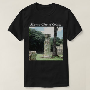Foto van Mayan City Copan Honduras Ancient Ruins T-shirt