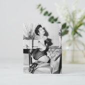  foto van meisje briefkaart (Staand voorkant)