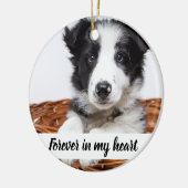 Foto van Memorial dog Keramisch Ornament (Links)