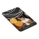 Foto van Merry & Bright Kerstmis met mousserende l Magneet (Rechterzijde)