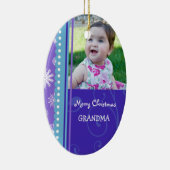 Foto van Merry kerst Grandma Ornament (Rechts)