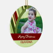 Foto van Merry kerst Grandma Ornament (Rechts)