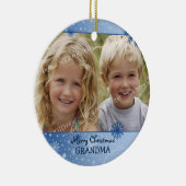 Foto van Merry kerst Grandma Ornament (Rechts)