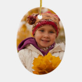 Foto van Merry kerst Grandma Ornament Red (Voorkant)