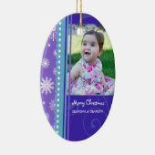 Foto van Merry kerst Grootouders Ornament (Rechts)