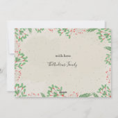 Foto van Merry kerst Two Feestdagenkaart (Achterkant)