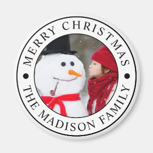 Foto van Merry Kerstfeestay Magneet