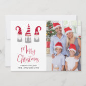 Foto van Merry Kerstgnomen Feestdagenkaart (Voorkant)