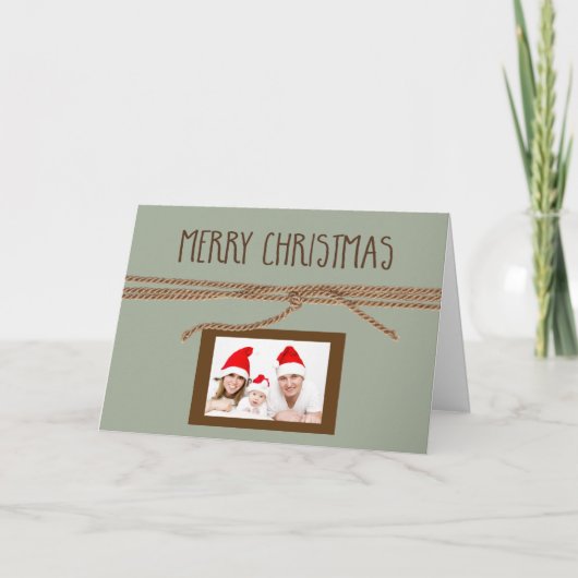 Foto van Merry Kerstmini Feestdagen Kaart (Voorkant)