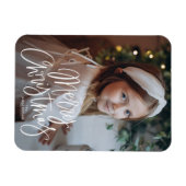 Foto van Merry Kerstmis Magneet (Horizontaal)