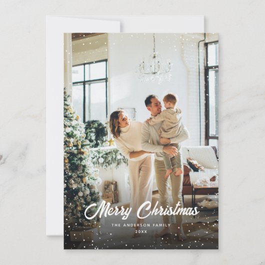 Foto van Merry Kerstry Feestdagenkaart (Voorkant)